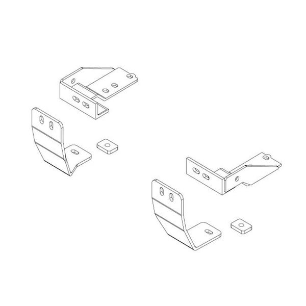 Roadmaster 1998-2002 JEEP WRANGLER TOW BAR MNTG BRKT KIT 1417-1 - main